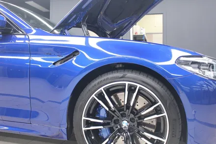 돌빵,스크래치,문콕 예방엔 역시 ppf필름만한게 없지!! BMW M5 자동차 보호필름 PPF 스톤칩패키지 시공 / 청주 미평동