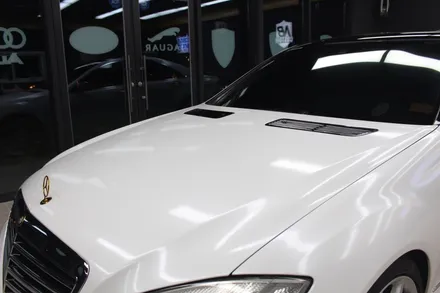 청주 전체랩핑 전문점 블랙에서 화이트로 변신 / 청주 미평동
