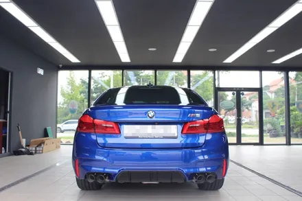 돌빵,스크래치,문콕 예방엔 역시 ppf필름만한게 없지!! BMW M5 자동차 보호필름 PPF 스톤칩패키지 시공 / 청주 미평동
