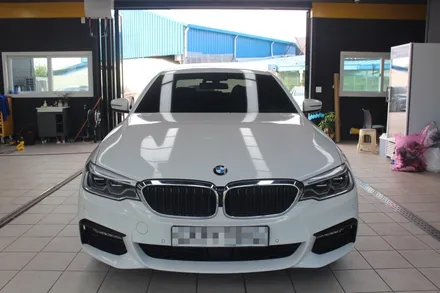 청주 전체랩핑 전문점 BMW 520d 사틴 다크그레이로 멋을 더하다 / 청주 미평동