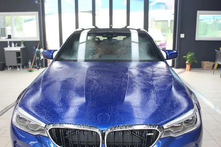 돌빵,스크래치,문콕 예방엔 역시 ppf필름만한게 없지!! BMW M5 자동차 보호필름 PPF 스톤칩패키지 시공 / 청주 미평동