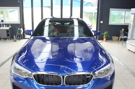 돌빵,스크래치,문콕 예방엔 역시 ppf필름만한게 없지!! BMW M5 자동차 보호필름 PPF 스톤칩패키지 시공 / 청주 미평동