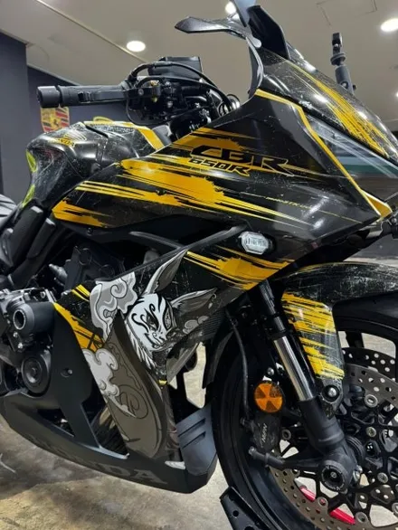 청주바이크랩핑 혼다 CBR650R 랩핑시공~! / 청주 미평동