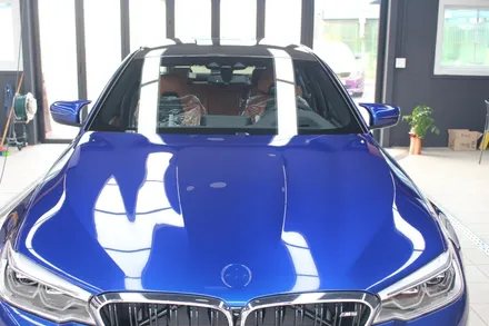 돌빵,스크래치,문콕 예방엔 역시 ppf필름만한게 없지!! BMW M5 자동차 보호필름 PPF 스톤칩패키지 시공 / 청주 미평동