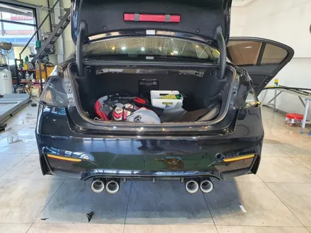 BMW 사고로 인한 랩핑재시공 / 원주 행구로