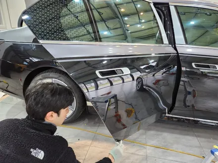 [원주PPF/덕스게러지] BMW i7 PPF + 투톤랩핑 / 원주 행구로