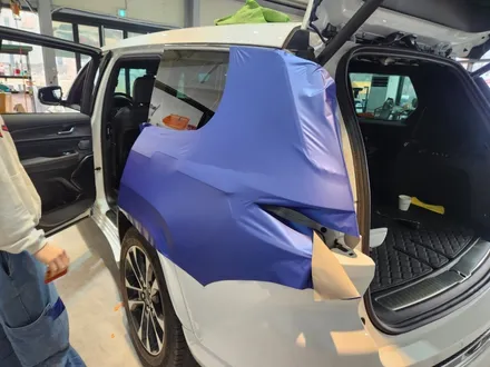 [원주랩핑/덕스게러지] Jeep 그랜드체로키 3M2080 매트 슬레이트 블루 전체랩핑 / 원주 행구로