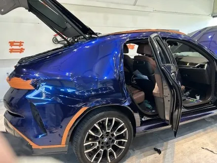 [원주랩핑/덕스게러지] BMW X6 비닐프로그 탄자나이트블루 전체랩핑 / 원주시 행구동