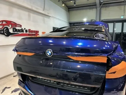 [원주랩핑/덕스게러지] BMW X6 비닐프로그 탄자나이트블루 전체랩핑 / 원주시 행구동