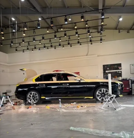 [원주랩핑/덕스게러지] BMW i7 전체랩핑 / 원주시 행구동