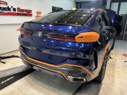[원주랩핑/덕스게러지] BMW X6 비닐프로그 탄자나이트블루 전체랩핑 / 원주시 행구동