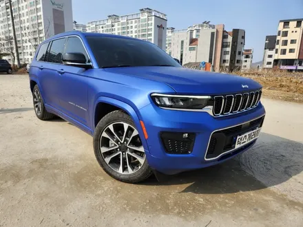 [원주랩핑/덕스게러지] Jeep 그랜드체로키 3M2080 매트 슬레이트 블루 전체랩핑 / 원주 행구로