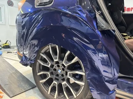 [원주랩핑/덕스게러지] BMW X6 비닐프로그 탄자나이트블루 전체랩핑 / 원주시 행구동