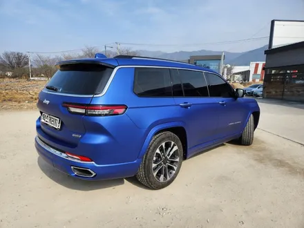 [원주랩핑/덕스게러지] Jeep 그랜드체로키 3M2080 매트 슬레이트 블루 전체랩핑 / 원주 행구로