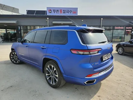 [원주랩핑/덕스게러지] Jeep 그랜드체로키 3M2080 매트 슬레이트 블루 전체랩핑 / 원주 행구로