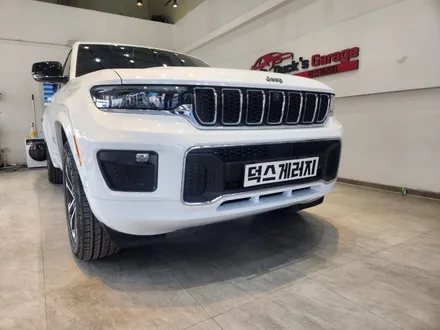 [원주랩핑/덕스게러지] Jeep 그랜드체로키 3M2080 매트 슬레이트 블루 전체랩핑 / 원주 행구로