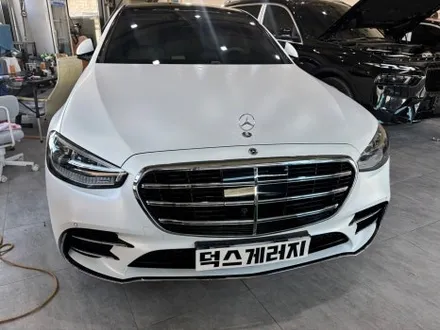 [원주랩핑/원주PPF/덕스게러지] 벤츠S500 무광PPF / 원주시 행구동