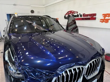 [원주랩핑/덕스게러지] BMW X6 비닐프로그 탄자나이트블루 전체랩핑 / 원주시 행구동