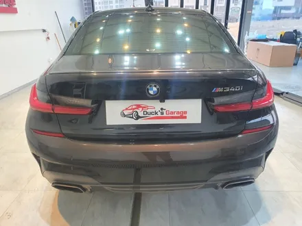 원주랩핑 BMW G20 M340I 3시리즈 사틴뱀파이어레드 전체랩핑 / 원주 행구로