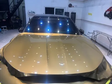 원주랩핑/덕스게러지 BMW I7 샴페인골드 투톤랩핑 / 원주시 행구동
