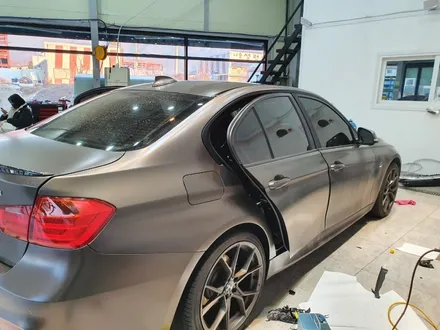BMW 사고로 인한 랩핑재시공 / 원주 행구로