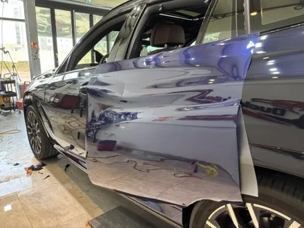 [원주랩핑/덕스게러지] BMW X6 비닐프로그 탄자나이트블루 전체랩핑 / 원주시 행구동