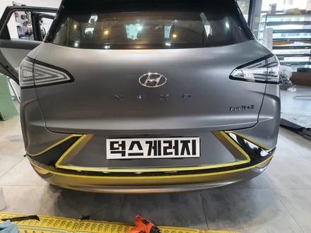 현대넥쏘 크롬죽이기랩핑 강원최다 랩핑 덕스게러지 / 원주 행구로
