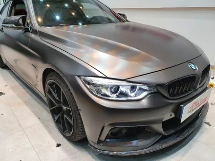 BMW 428I 쿠페 사틴다크바솔트 전체랩핑 원주랩핑 제천 여주 충주 / 원주 행구로