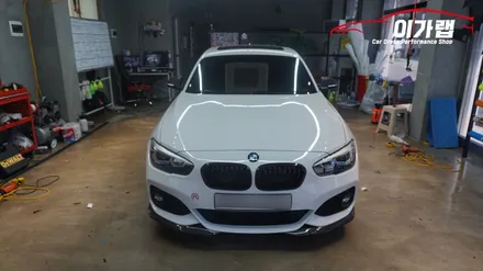 BMW 118D 쉐도우 에디션 한정판모델 에이버리 사틴옐로우 전체랩핑 !! 김포이가랩에서 완벽하게 시공!![김포랩핑][인천랩핑][일산랩핑] / 경기 김포 통진