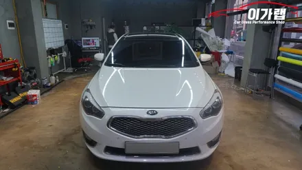 기아 더뉴K7 창문크롬몰딩 블랙유광으로! 크롬가리기! 김포 이가랩 에서~[김포랩핑][크롬가리기][크롬없애기][창문크롬없애기][포인트랩핑] / 경기 김포 통진