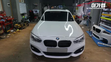 BMW 118D 실내 3M2080 매트릭스블랙 & 라이트필름 김포 이가랩 에서 [김포랩핑][실내랩핑][포인트랩핑][랩핑전문점][PPF] / 경기 김포 통진