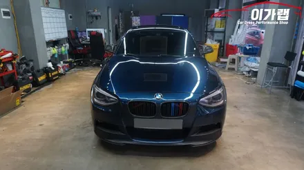 BMW 1시리즈 프론트립 리얼카본랩핑 & 실내랩핑 김포 이가랩 에서 [김포랩핑][실내랩핑][포인트랩핑][김포랩핑샵][생활PPF] / 경기 김포 통진