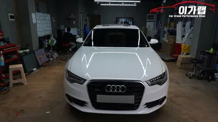 아우디 A6 실내 우드에서 3M2080카본으로 탈바꿈! / 경기 김포 통진