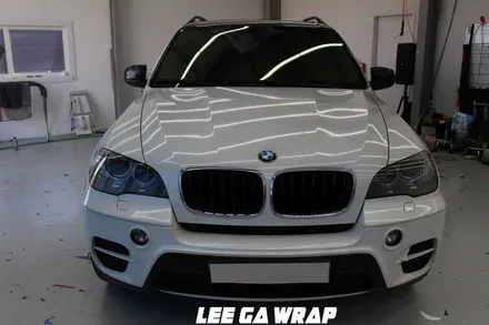 BMW X5 전체랩핑 제거후 고광택 유광블랙으로 깔끔하게 ! 순정도장느낌 / 김포, 파주, 인천
