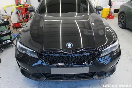 BMW 330e 외부 전체크롬딜리트 ! 요즘시대에 크롬은아니죠 추후 백화현상과 지저분함을 미리 없애기! / 김포, 파주, 인천