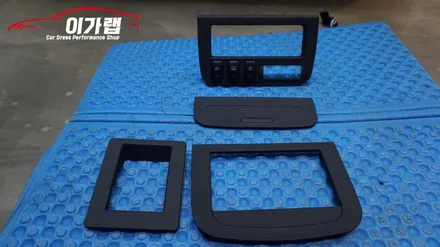 갤로퍼2 오프로드 실내랩핑 ! 시대에 맞게 실내도 나만의스타일로! 3M1080 메트릭스블랙 김포 이가랩에서!!!!!! / 경기 김포 통진