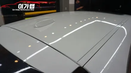 BMW 1시리즈 루프스킨 제거 & 뒷범퍼하단 포인트랩핑 ! 김포 이가랩 에서 [김포랩핑][필름제거][전체랩핑제거][랩핑맛집][김포랩핑샵] / 경기 김포 통진