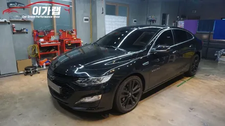 쉐보레 올뉴 말비루 전면 크롬 없애기! 3M2080블랙유광 김포 이가랩 에서 [김포랩핑][크롬가리기][김포랩핑샵][랩핑맛집][김포맛집] / 경기 김포 통진