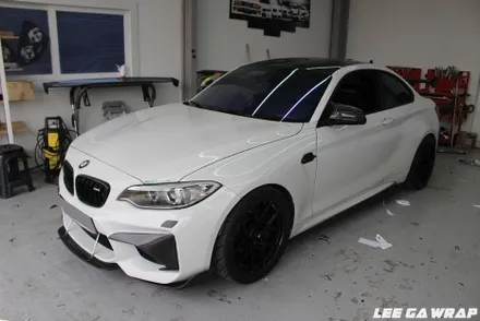 BMW M2 전체랩핑 니파  오렌지 PET 필름 ! 요즘대세는 고광택필름! / 김포, 파주, 인천