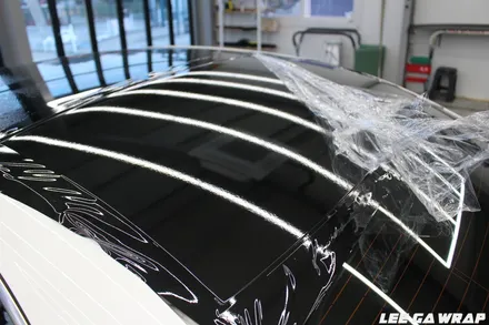 벤츠 A35 AMG 포인트랩핑 루프스킨 &사이드미러& 그릴 크롬딜리트 라이트PPF 작업까지 한번에 / 김포, 파주, 인천