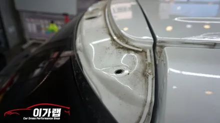 김포 이가랩에서 싼타페 더프라임 루프스킨&스포일러&사이드미러 포인트랩핑!!!!!!!!!!!!!!!!!!!!! / 경기 김포 통진