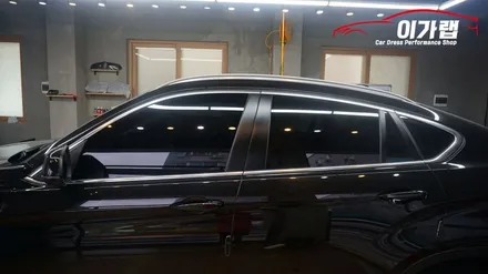 BMW X6 30D 크롬없애기 & 앞범퍼하단 뒷범퍼하단  에이버리블랙유광!  & 생활 PPF 시공작업기! 김포이가랩에서~ [김포랩핑][인천랩핑][파주랩핑][일산랩핑][김포카스킨] / 경기 김포 통진