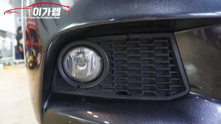 BMW 550i 헤드라이트 테일램프 앞뒤 라이트필름! 톤다운 !중간톤으로 김포 이가랩 에서~ [김포랩핑][일산랩핑][랩핑전문점][PPF] / 경기 김포 통진