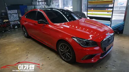 제네시스 G80 전체랩핑 제거 및 PPF 시공!!! 김포 이가랩 에서 [김포랩핑][일산랩핑][필름제거][전체랩핑][랩핑전문점][PPF전문점] / 경기 김포 통진