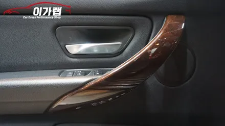 BMW320D 실내 우드에서 3M2080매트릭스 블랙으로 변신 / 경기 김포 통진