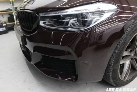BMW 6GT 전체랩핑이 되어있지만 관리가 안되어 전체제거 ! 원도장상태 그대로 복원 / 김포, 파주, 인천