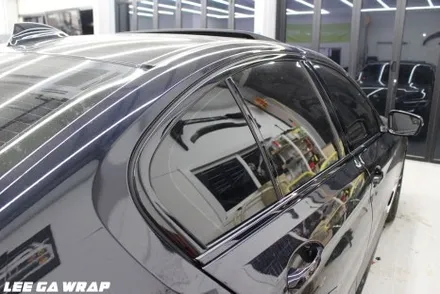 BMW 5시리즈 윈도우 크롬딜리트 요즘시대 크롬은 없애야 제맛! / 경기 김포 통진