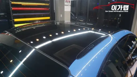 BMW M4 컨버터블 루프스킨 & 포인트랩핑 김포 이가랩 에서 꼼꼼하고 깔끔하게!! / 경기 김포 통진