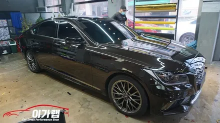 제네시스 G80 전체랩핑 제거 및 PPF 시공!!! 김포 이가랩 에서 [김포랩핑][일산랩핑][필름제거][전체랩핑][랩핑전문점][PPF전문점] / 경기 김포 통진