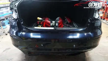 BMW3GT 은색에서 3M2080미드나잇블루 전체랩핑! 김포 이가랩 에서 [김포랩핑][김포랩핑샵][김포맛집][포인트랩핑][정품필름] / 경기 김포 통진